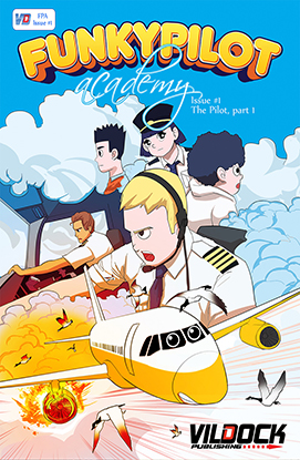 FunkyPilot Academy, Comic Book Series about Flight Training and Aviation